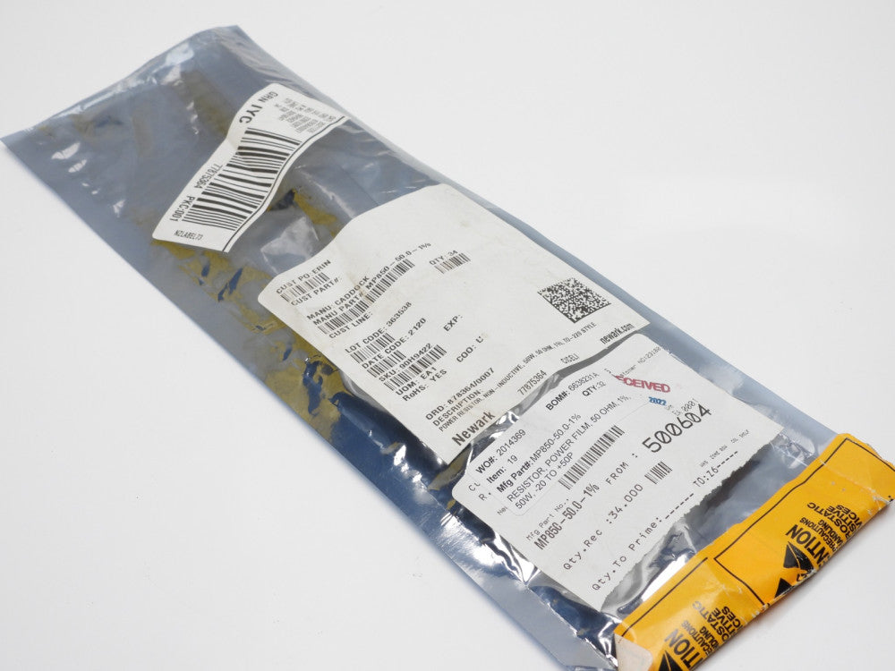 Caddock MP850-50.0-1% 90H9422 Power Film Resistor 50 OHM 1% 50W -20 TO +50P