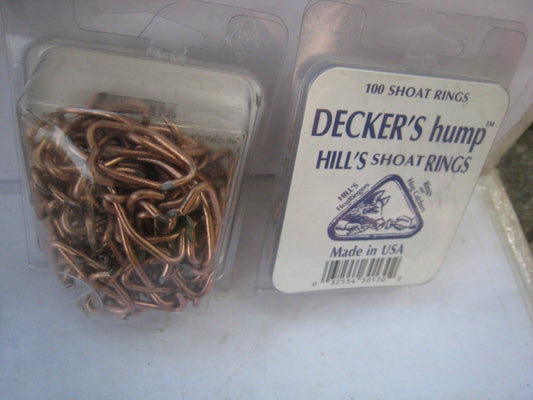2 yes 2 Decker Hill Hump Hog Rings Shoat No 2   100 Count each