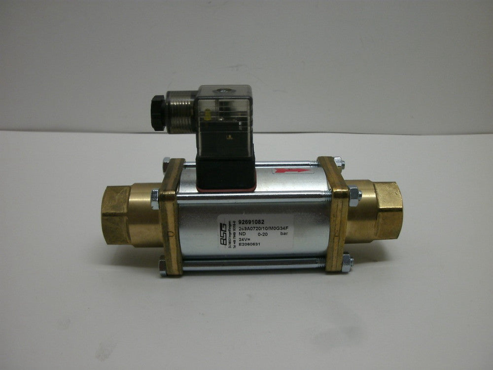 BSG 269A0720/10/M0G34F VALVE 3/4" NPT 92691082 ND 0-20 BAR 24V= E2060631 NNB