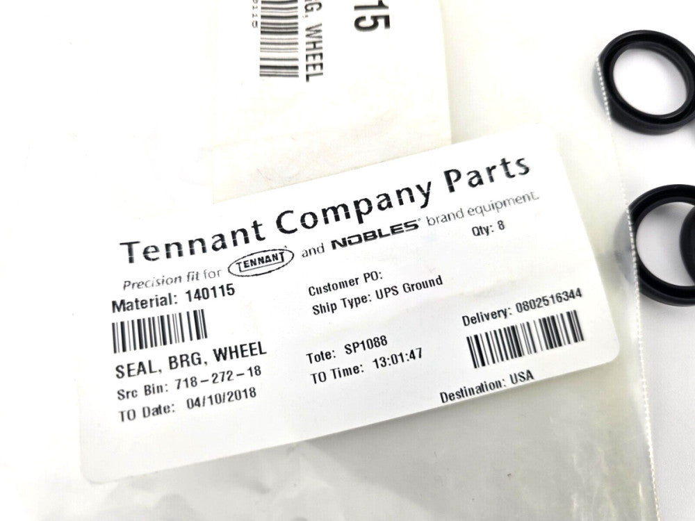 2pcs Tennant Nobles 140115 Seal Bearing Wheel