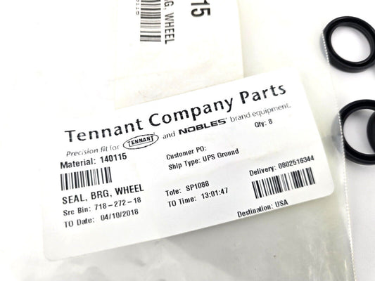 2pcs Tennant Nobles 140115 Seal Bearing Wheel