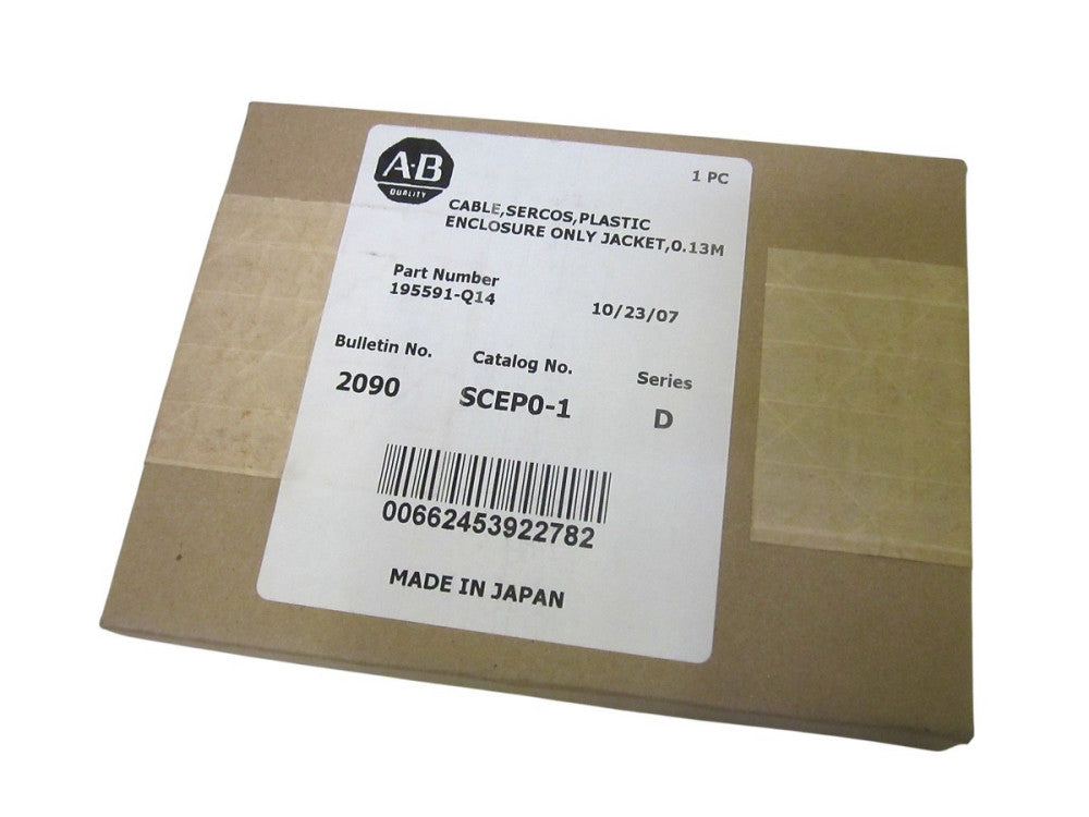 ALLEN BRADLEY 2090-SCEP0-1 SER.D DATE CODE: 10/07 SEALED