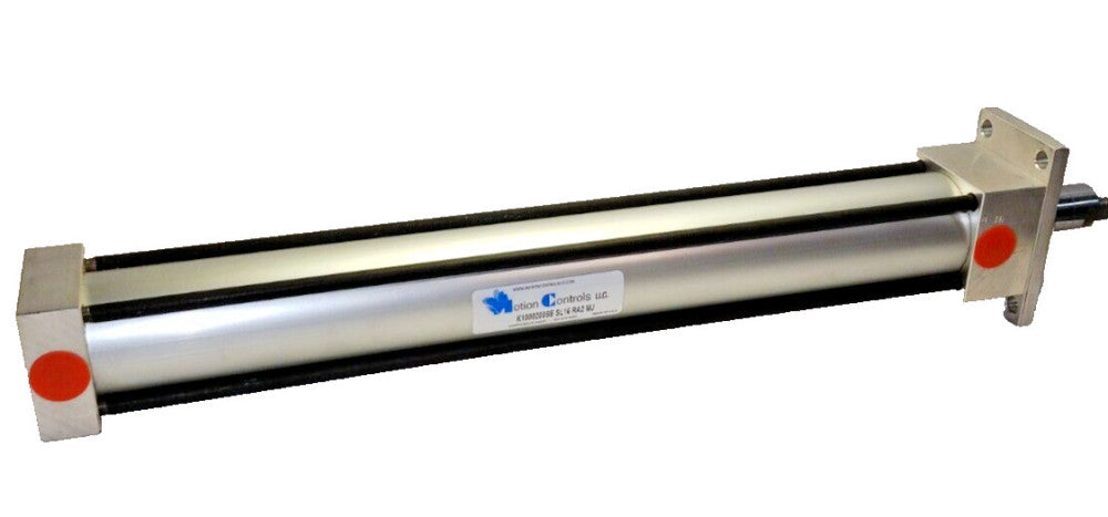 NEW MOTION CONTROLS PNEUMATIC AIR CYLINDER 1"BORE 16"STROKE K1000200SESL16RA2MJ