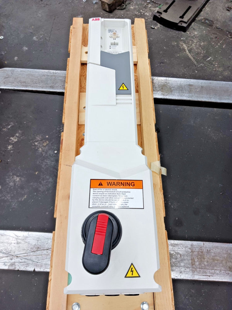 New ABB ACS580-01-023A-4 Ac Drive 15 HP ACS580-0p-023A-4+F255+K490 No Keypad