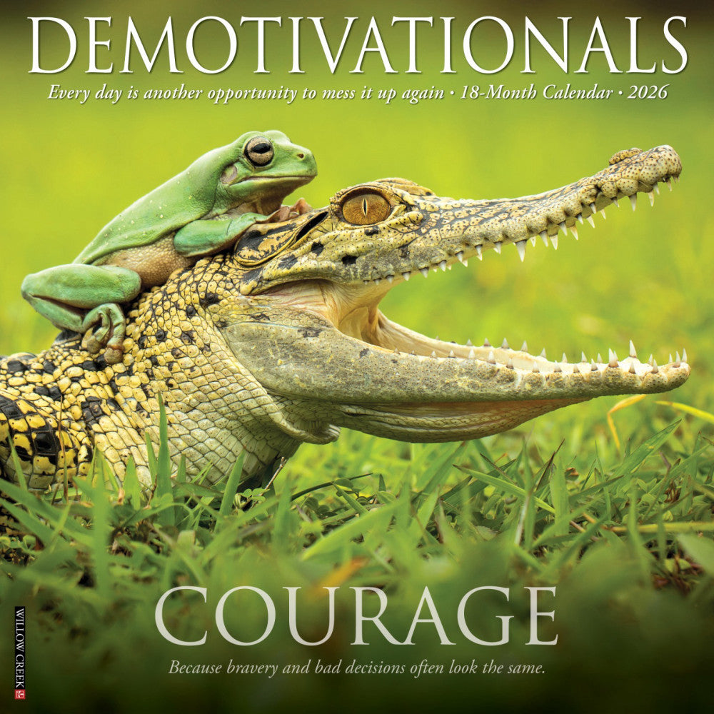 Demotivationals 2026 12" x 12" Wall Calendar (free shipping)