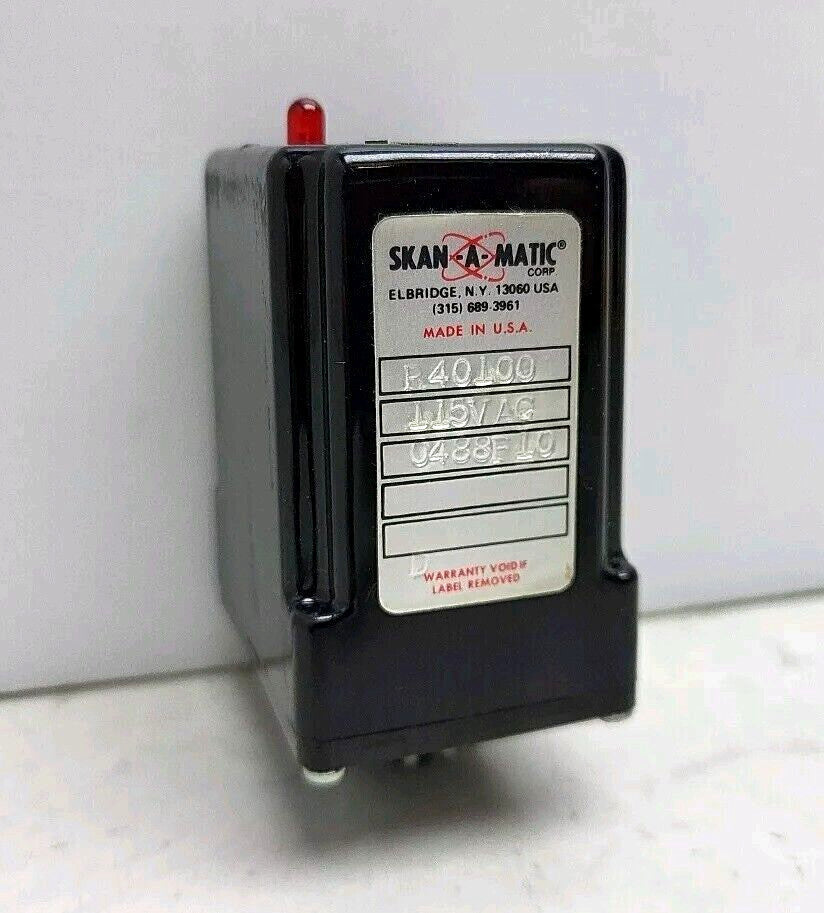 Skan-A-Matic R40100 Modulating Amplifier Relay 11 Pin 115 Vac