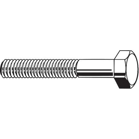 Zoro Select U01000.050.0950 Grade 5, 1/2"-13 Hex Head Cap Screw, Black Oxide