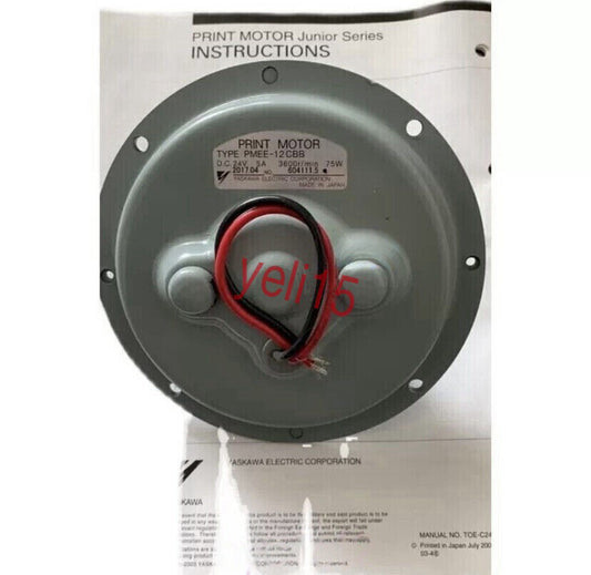 1PCS Yaskawa Flat Motor Rotary motor PMEE-12CBB new Free delivery