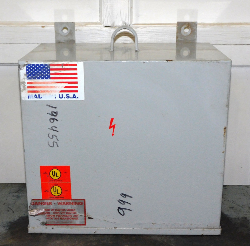 Olsun GNRL 10397F9423 Dry Type Transformer 9kVA 230/460 V 11.3/22.6 A 50/60 Hz