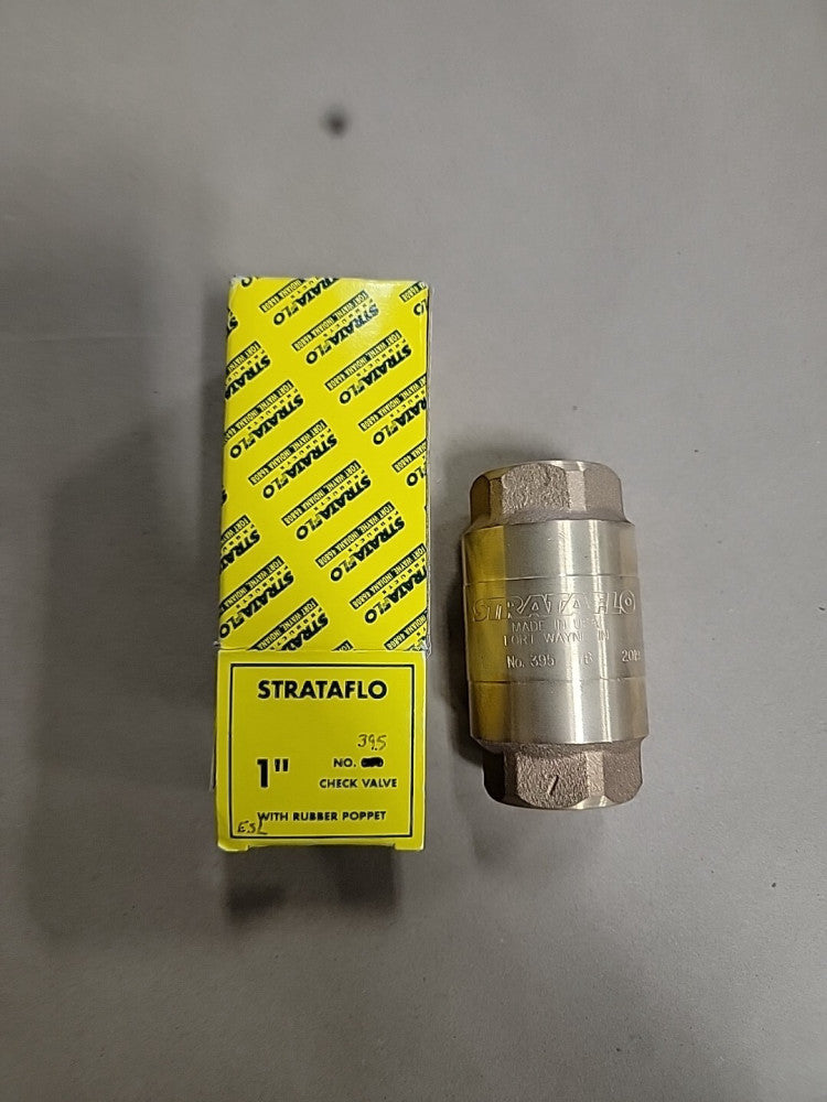 Strataflow No. 395 1" Bronze Check Valve 400 Psi
