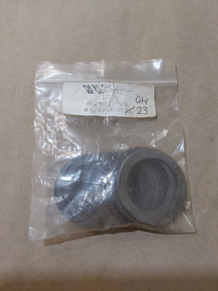Wilson Tool 2727 Die Shim 0.030 B STN PACKAGE OF 23