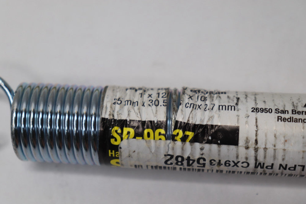 PLPCI Extension Spring Nickel-Plated 0.105 GA x 1" x 12" SP-9637