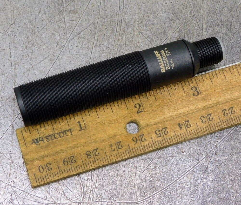 Balluff BCSM18BBI3-PSC80D-S04K Flush Mount Capacitive Sensor 100Hz 30VDC BCS00M8