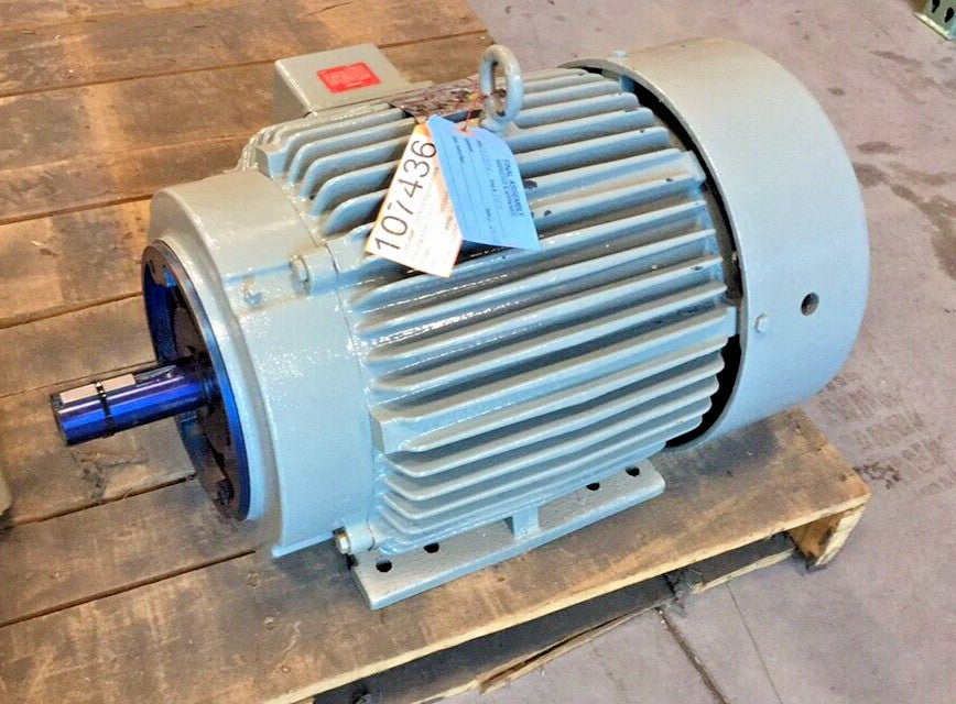 Marathon ZVN256TTFN6526AEL Used Electric Motor 3ph 20hp 460V 1773rpm TEFC 256TC