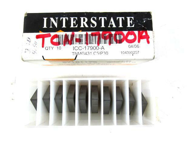 TNMG431 C5/P30 Carbide Turning Inserts Pack Of 10