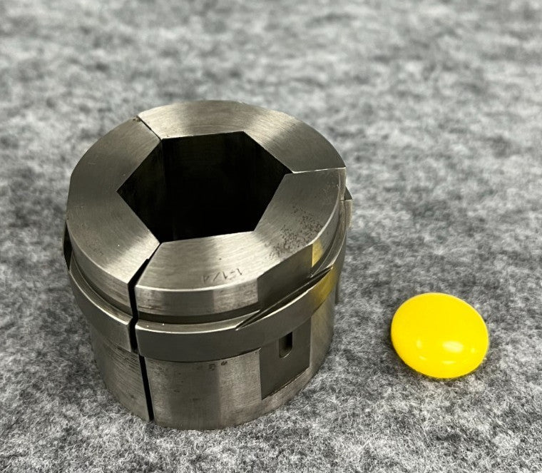 HARDINGE S20 1-1/4"  COLLET PADS HEXAGONAL 3 SEGMENTS