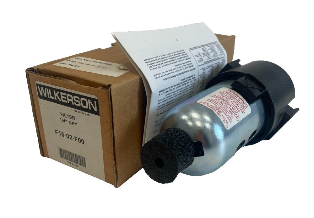 NEW WILKERSON F16-02-F00 FILTER 1/4" NPT F1602F00
