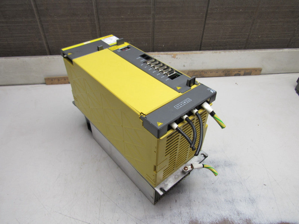 FANUC aiSP-22 A06B-6111-H022#H570 SER-D SERVO DRIVE 95AMP XLNT USED TAKEOUT !!