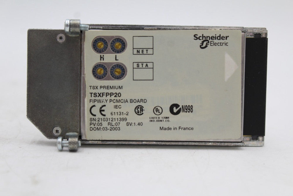 Telemecanique TSXFPP20 FIPWAY PCMCIA Board