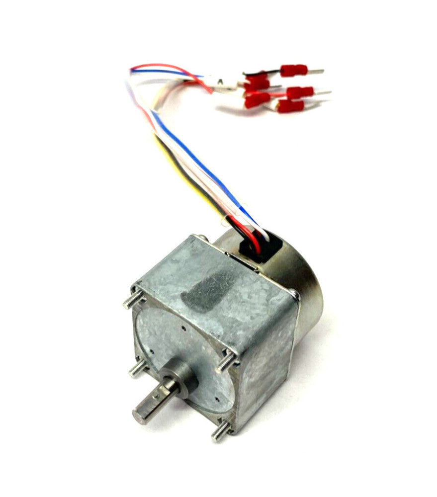 Sanryusha P43E-1G16 Stepping Motor 4-Phase 15 Degree Step 24V w/ 1/60 Gear Head