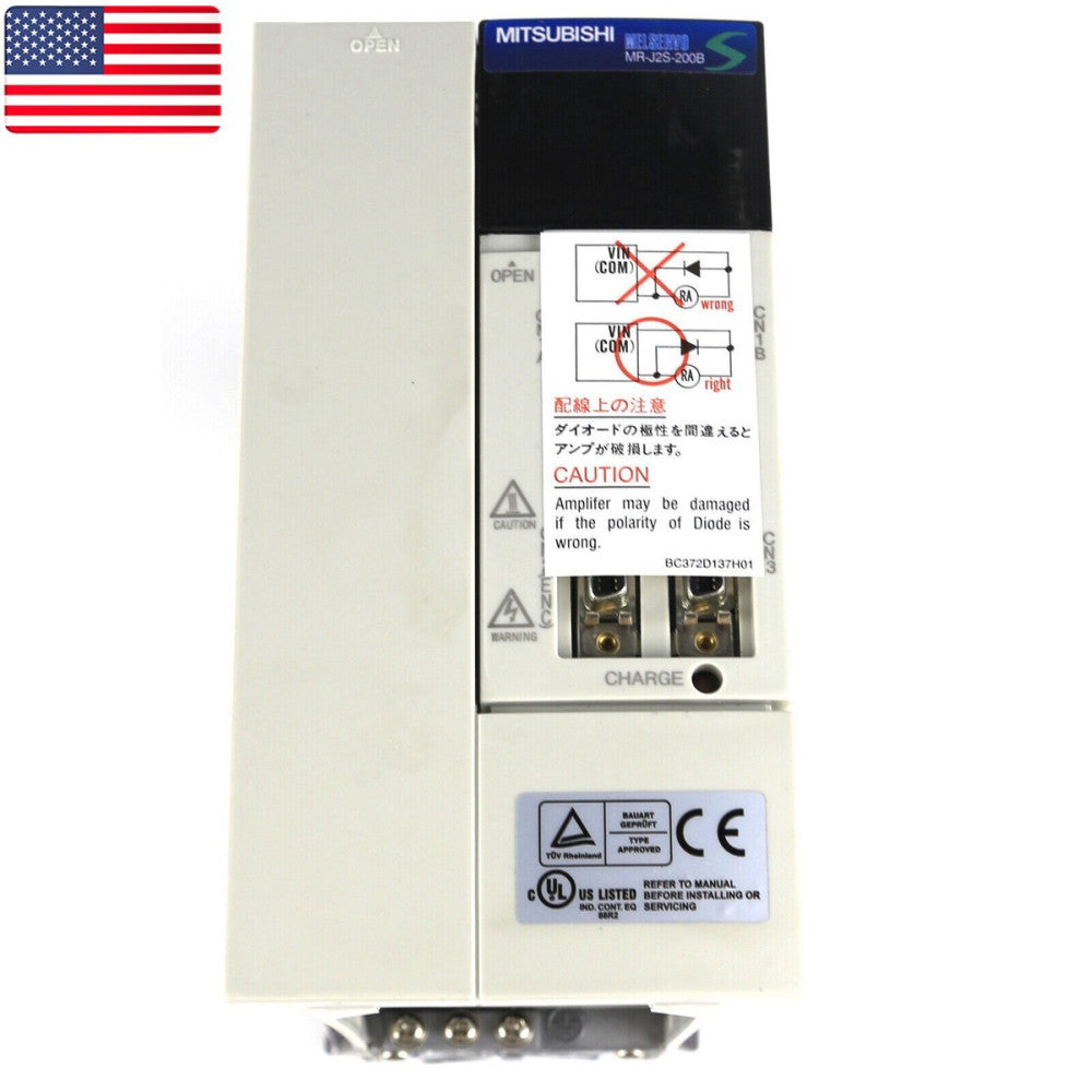 One Brand New MITSUBISHI MR-J2S-200B Servo Amplifier AC Motor Driver - US Stock