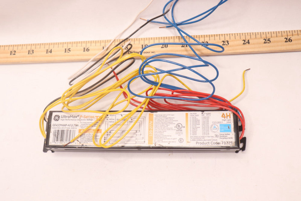 Ultramax Instant Start Ballast 120/277 Volt - Used Damaged Dirty and Scratched