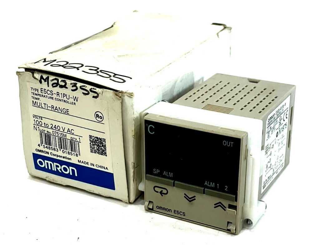 NEW OMRON E5CS-R1PU-W TEMPERATURE CONTROLLER AC100-240 E5CSR1PUW