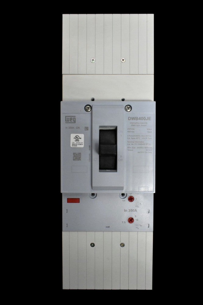 WEG Electric DWB400JE350-3DA Circuit Breaker 3P, 350A