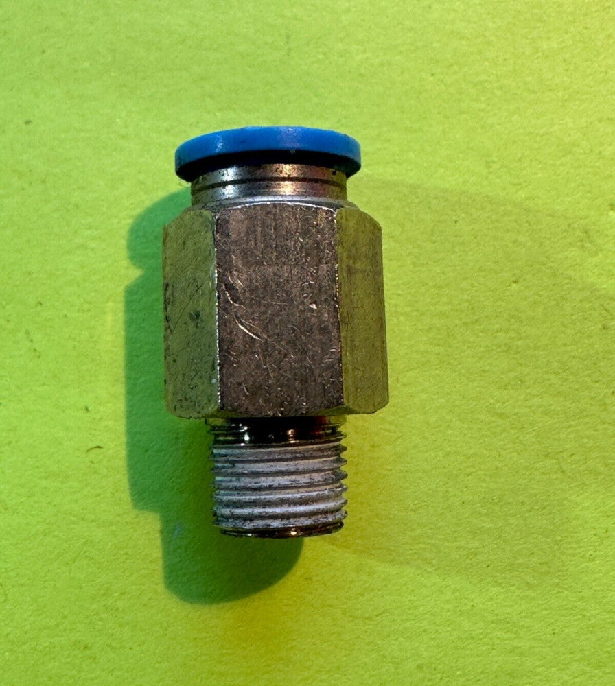 Festo QS-1/8-8 (153004) Male Connector 8mm x 1/8 MPT Lot of 1- New Old Stock