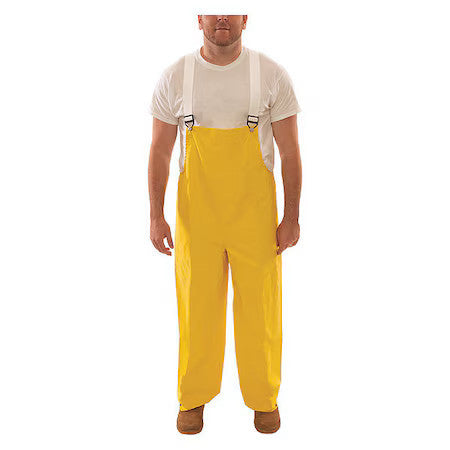 Tingley O12007 Flame-Resistant Rain Bib Overall, 4Xl, 32 In Inseam, Neoprene,