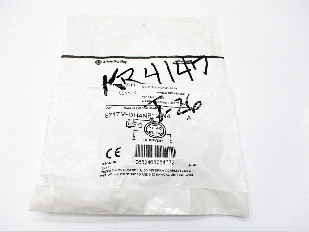 ALLEN BRADLEY 871TM-DH4NP12-N4 SER. A NSMP