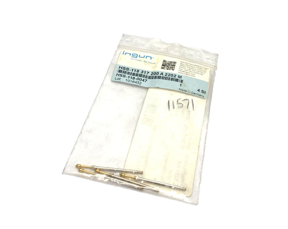 Ingun HSS-118 317 200 A 2202 M High Current Test Probe HSS-118-0047 LOT OF 4