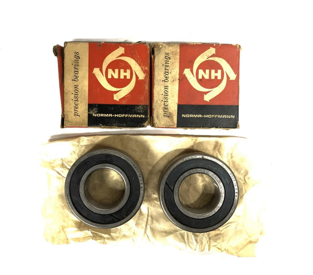 Norma Single Row Ball Bearing 7040-P [Lot of 2] NOS