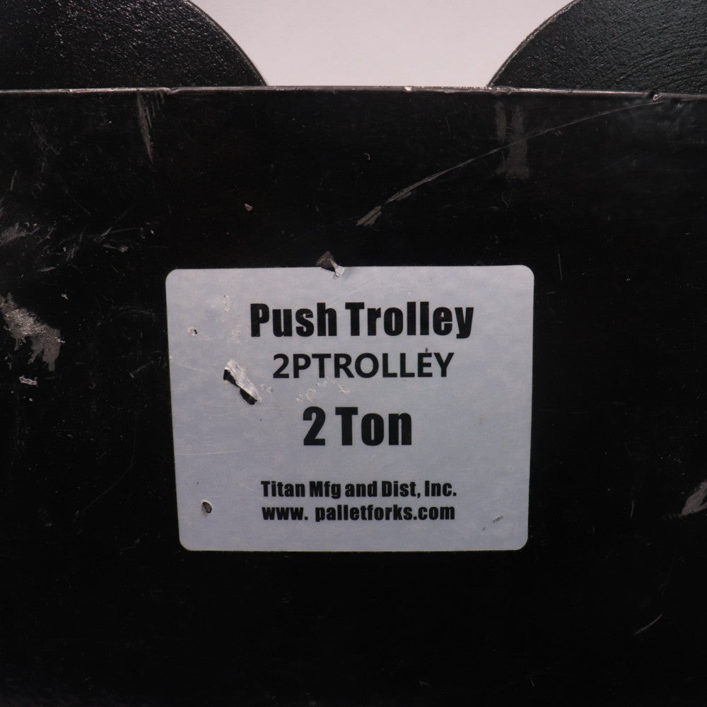 Titan 2 Ton Push Trolley 