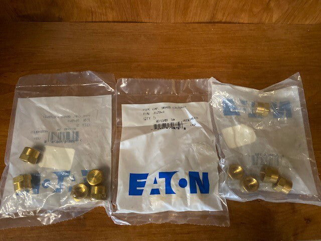 (Pack of 15) Eaton Hydraulic Hose Adapter Cap # 3129X4