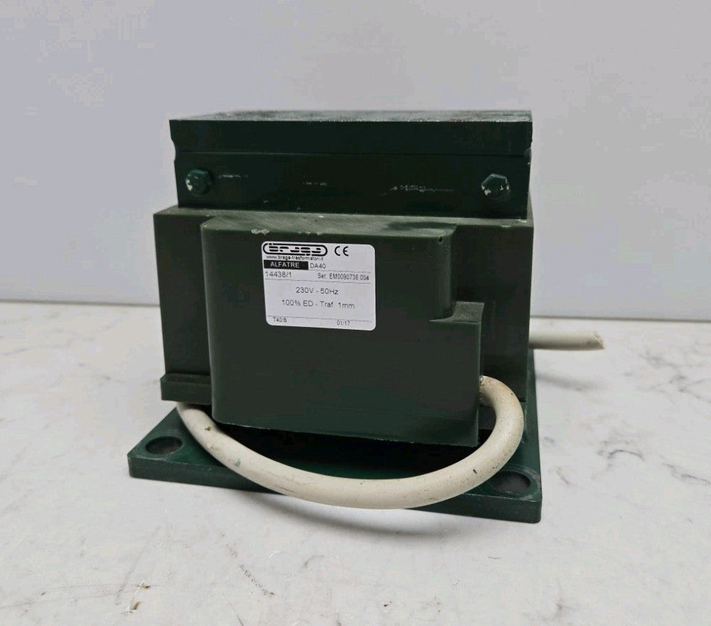 Braga Vibratory Bowl Feeder Electro-Magnetic Coil 230V 50Hz 100% Ed Traf 1mm
