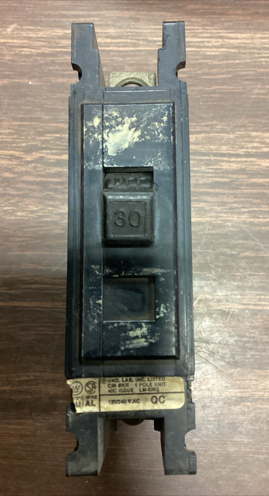 WESTINGHOUSE QC0130 CIRCUIT BREAKER F95