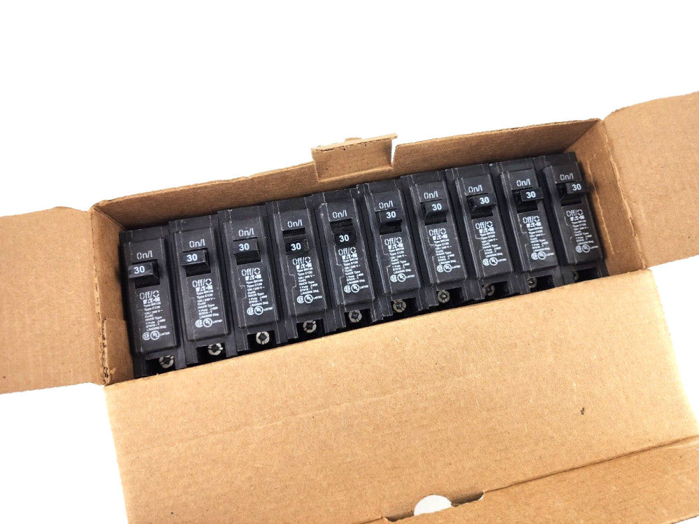 10pcs Eaton BR130 Circuit Breaker C130 1P 120/240 VAC