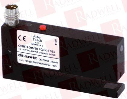 DI-SORIC OGUTI 005/50 FG3K-TSSL / OGUTI00550FG3KTSSL (BRAND NEW)