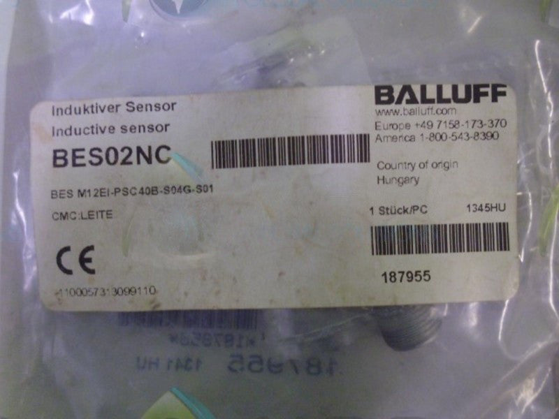 BALLUFF BES M12EI-PSL40B-S040-801 NSNP IN BAG