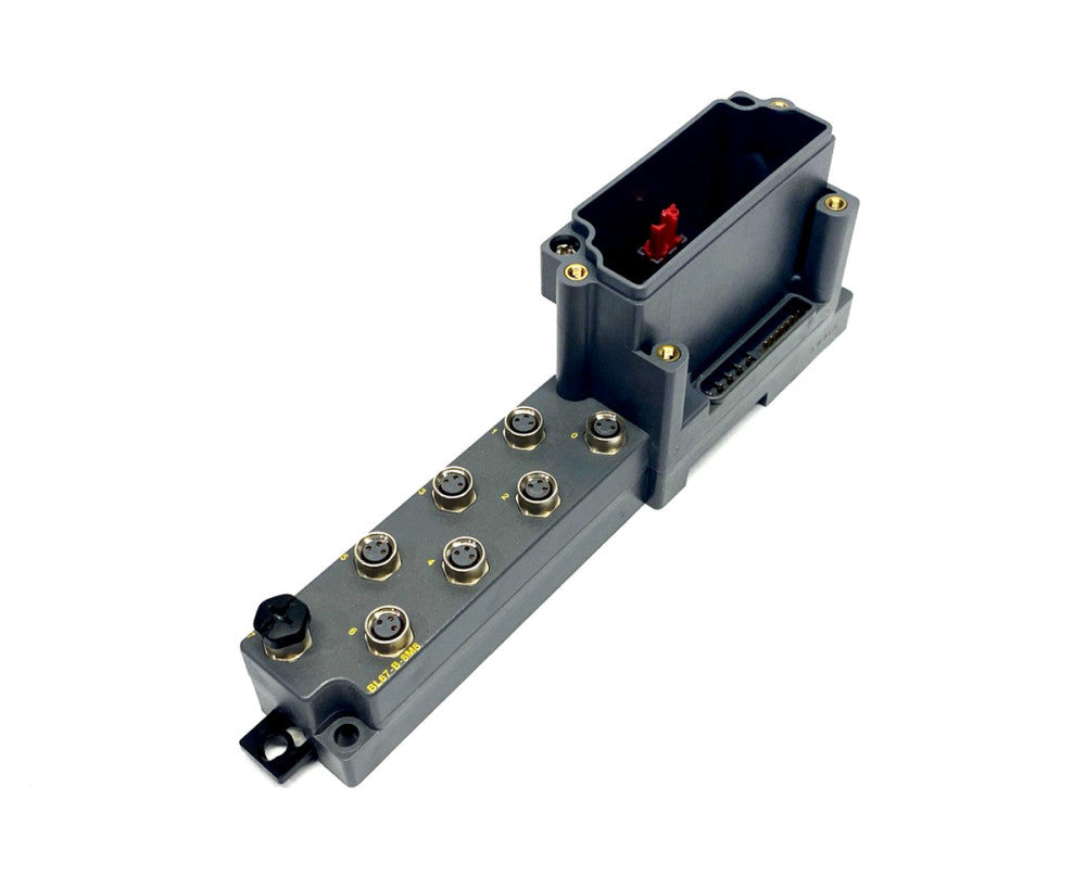 Turck BL67-B-8M8 Base Module, I/O Module Rack, x8 M8 3-Pin Female 6827188