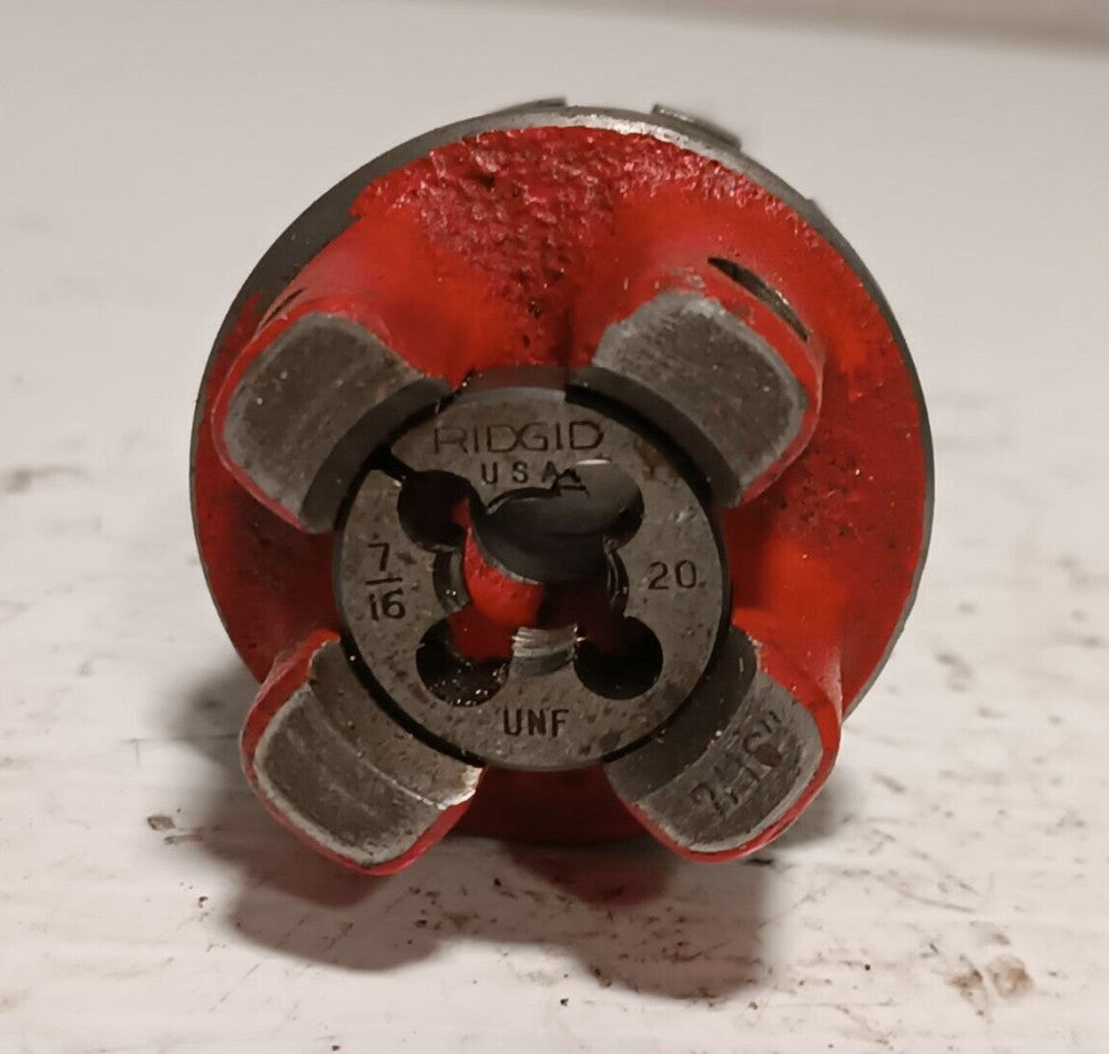 Ridgid 00-RB 7/16" 20 UNF Manual Ratchet Pipe Threader Head