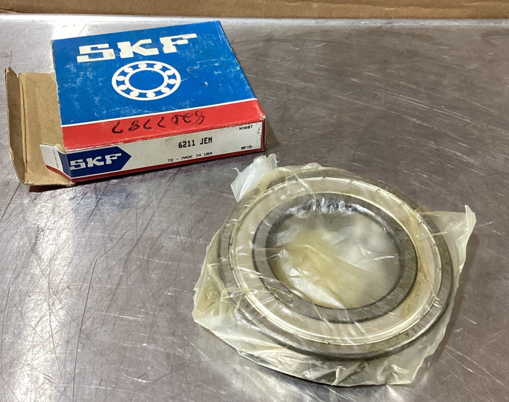 SKF Ball Bearing 6211-JEM Nos Surplus