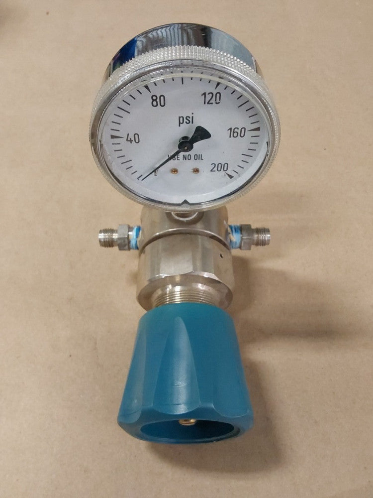 Air Gas Y11-241D Gas Regulator Max Inlet 1200PSI, Guage 0-200PSI