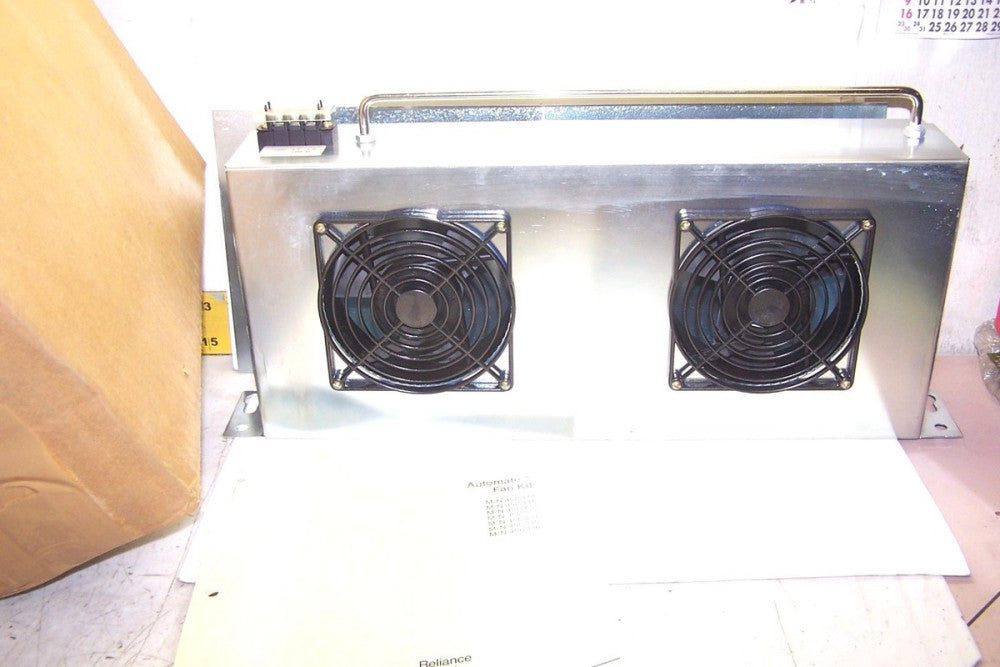 NEW RELIANCE ELECTRIC 45C333 13 SLOT FAN KIT DUAL COOLING FAN ASSY 120 VAC .36 A