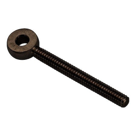 Ampg Zeb54-Black Fixed Rod End, Stainless Steel, Black Oxide, 1/4"-20 Thrd Sz,