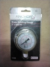 ANCHOR B24000 Welding Gauge 2" X 4000 PSI