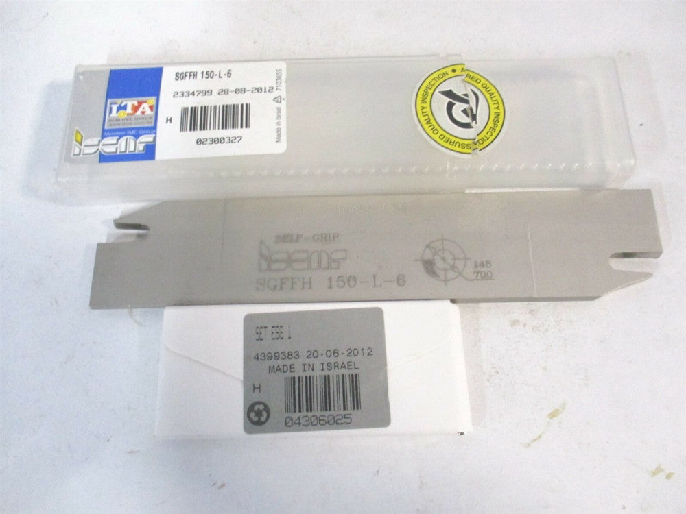 Iscar (2300327) 32mm x 5.2mm x 150mm OAL SGFFH DE LH Indexable Cutoff Blade 