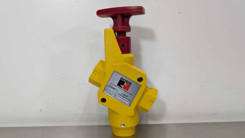 Ross Y1526C3002 Manual Lockout L-O-X Energy Isolation Device 0-20 Bar