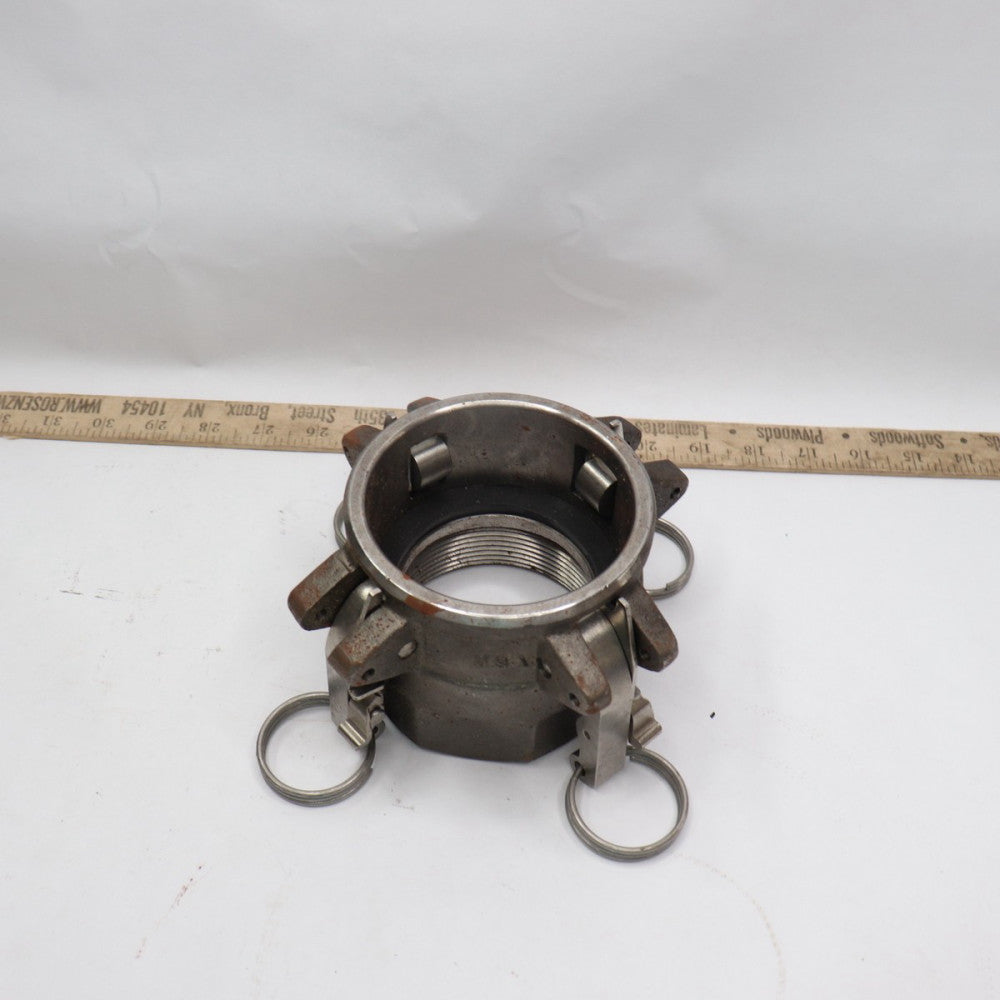 Cam and Groove Coupling Aluminum 3" X 3"